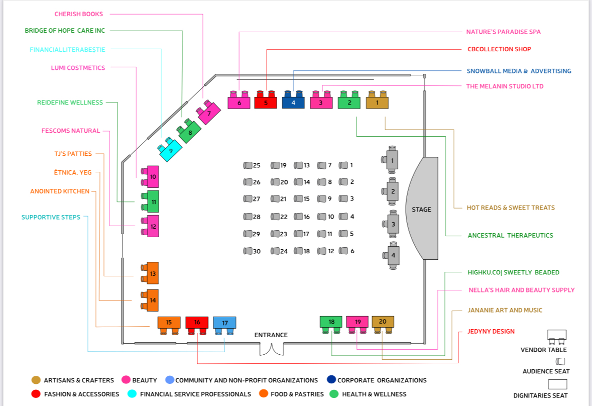 VENDORS MAP