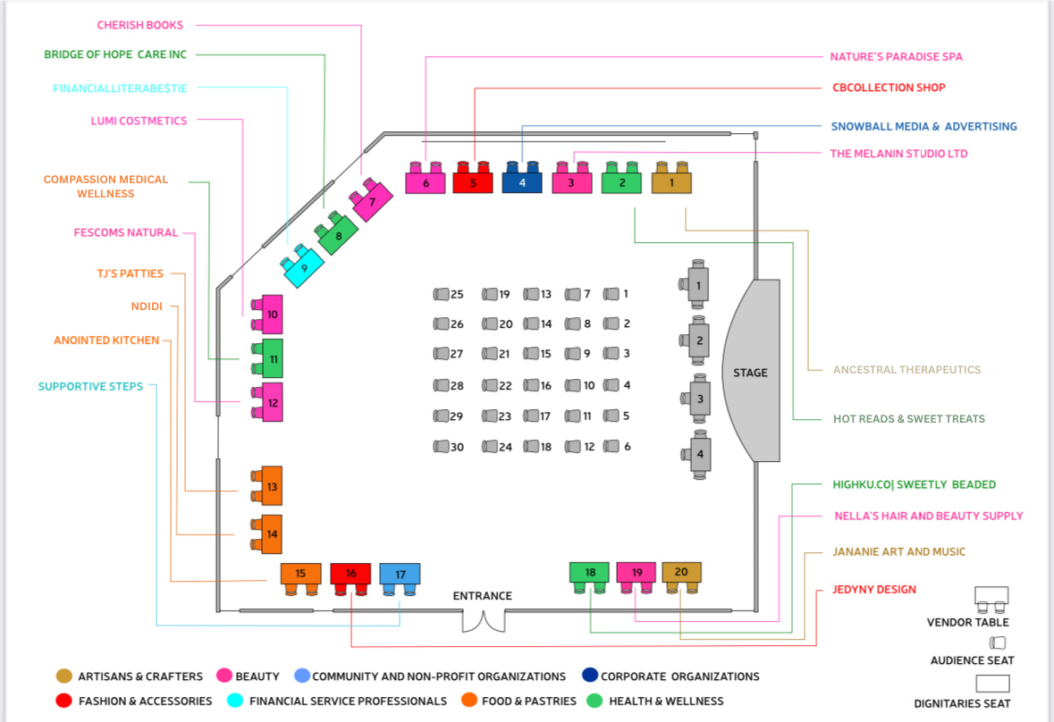 VENDORS MAP